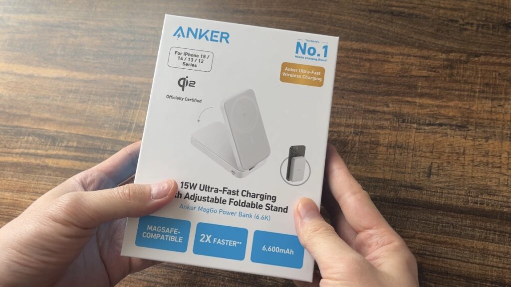 Anker MagGo Power Bank (6600mAh)の開封時