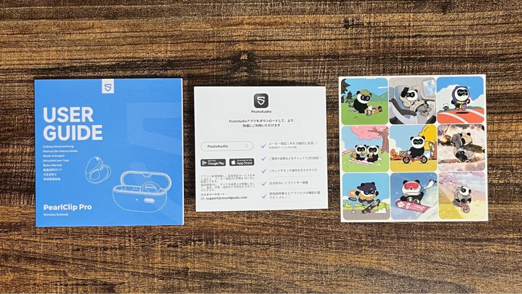 SOUNDPEATS CC イヤーカフイヤホン8