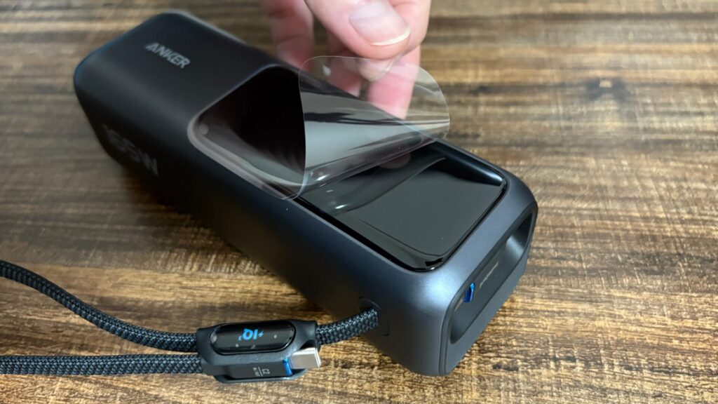 Anker Power Bank (25000mAh, Built-In & 巻取り式USB-Cケーブル)12